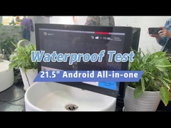 21.5 pulgadas Android toque todo en uno prueba a prueba de agua
