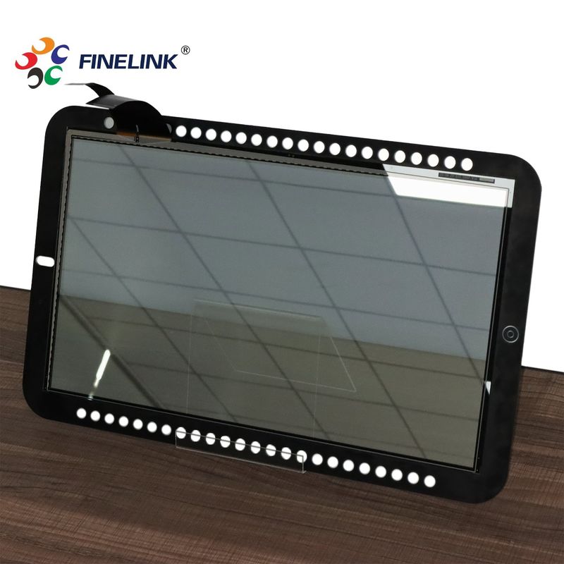 Pantalla táctil del espejo del baño, monitoreo capacitivo, impermeable, de 15,6 pulgadas