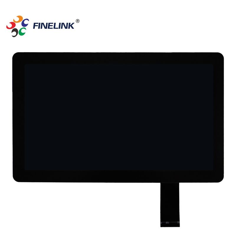 Panel táctil negro de tamaño mediano-grande más pantalla de unión óptica LCM Panel táctil capacitivo