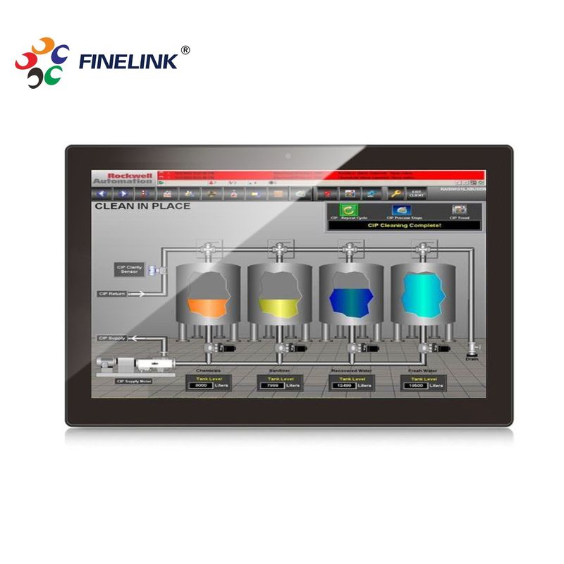 OEM Toque todo en un PC pantalla táctil capacitiva Tablet PC para señalización digital