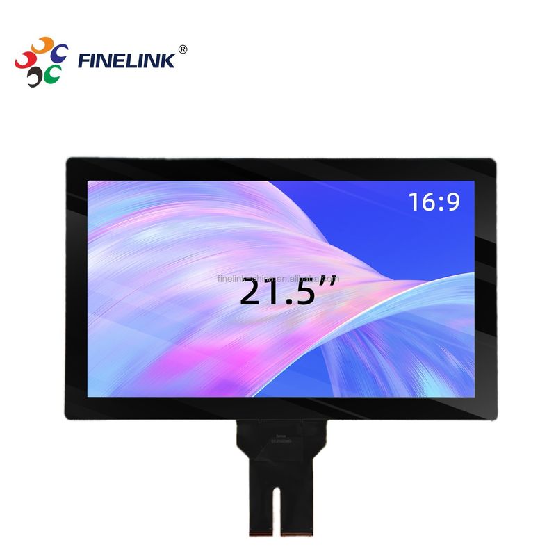 21.5 pulgadas Solución industrial impermeable Apoyo de bolígrafo activo Panel de pantalla táctil capacitiva
