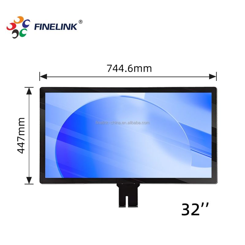 Panel de pantalla táctil capacitiva de 32 pulgadas para Linux Panel de ordenador Android Pc Monitor de juegos