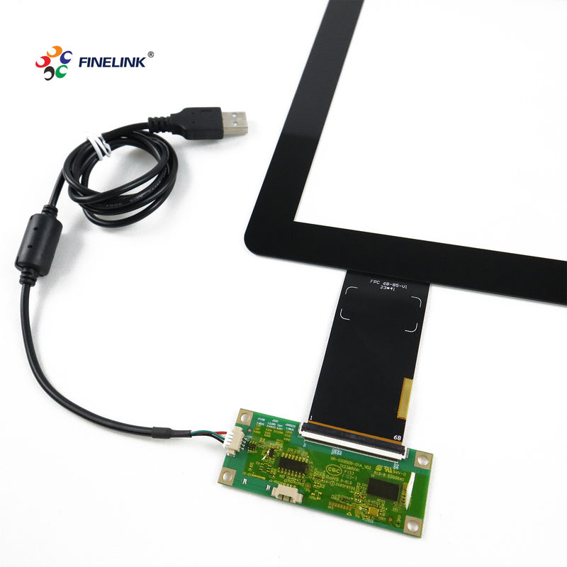 13.3 pulgadas G G pantalla táctil capacitiva personalizada para el quiosco de publicidad montado en la pared