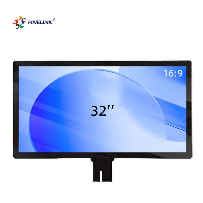 Reproductor de publicidad interactivo 32 pulgadas G G Panel de pantalla táctil con toque multipunto