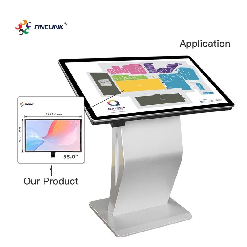 32-86 pulgadas Touch personalizado Multipunto USB/I2C/RS232 Interfaz Panel capacitivo de PC grande