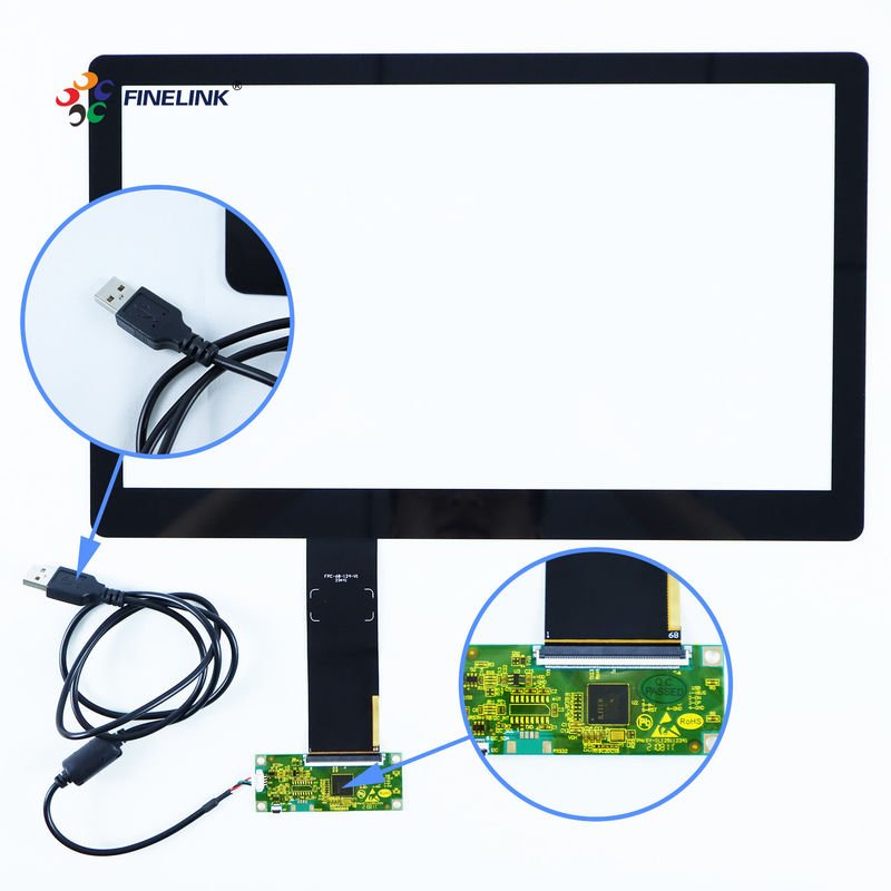 7-86 pulgadas de fábrica personalizado USB multi-toque proyectado capacitivo paneles de pantalla táctil