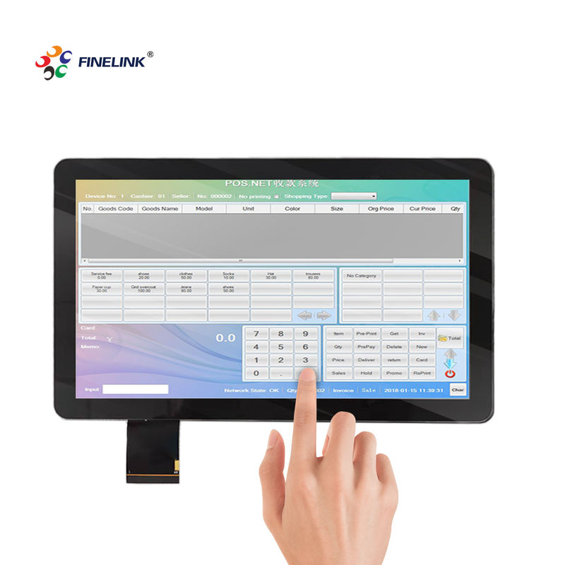 11Panel de pantalla táctil de 6 pulgadas perfecto para la educación Interfaz I2C/USB/RS232 Compatible