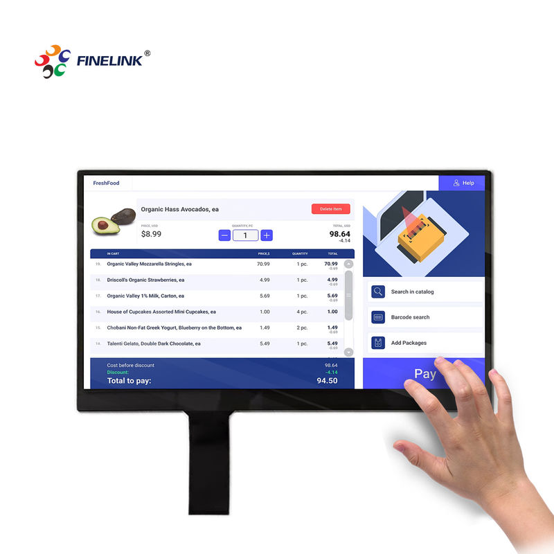 EETI/ILIEK/SIS drive IC panel de pantalla táctil LCD capacitivo de 15,6 pulgadas para Raspberry Pi