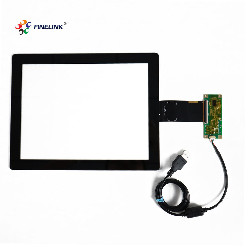 FINELINK 10.4 Panel táctil capacitivo proyectado Sistema de control industrial HMI de 12.1 pulgadas