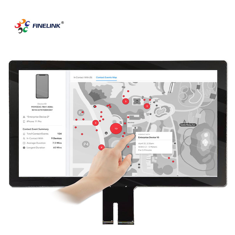 EETI/ILITEK/SIS Dispositivo IC con pantalla táctil de 18,5 pulgadas para automatización industrial