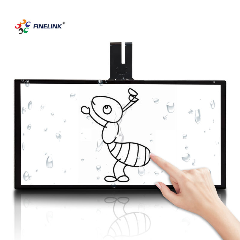 pantalla táctil multipunto de 20 puntos personalizada para 27 32 43 pulgadas pantalla táctil de gran tamaño