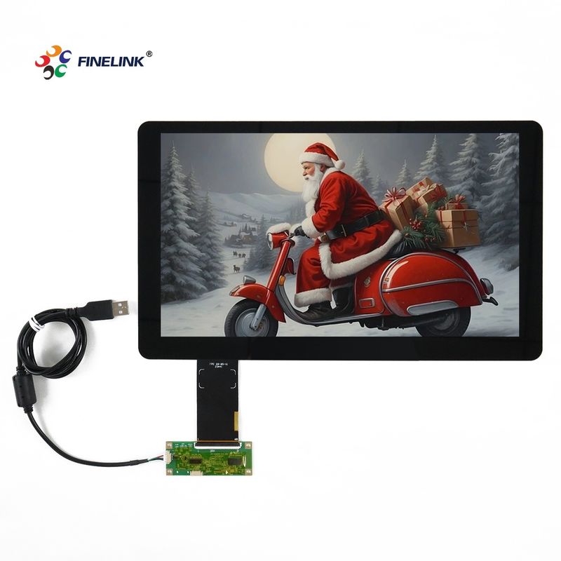13.3 pulgadas Panel de pantalla táctil múltiple PCAP USB I2c Kit de superposición capacitiva 335mm longitud
