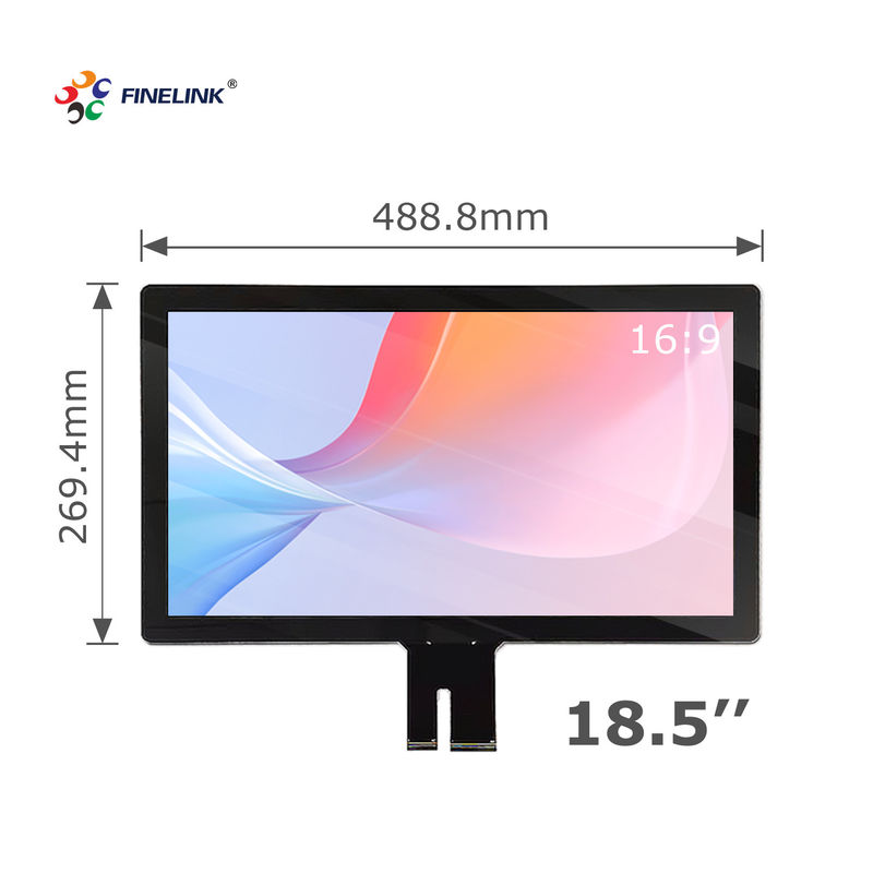 18Kit de panel de pantalla táctil de 5 pulgadas con interfaz USB/RS232/I2C y módulo LCD opcional