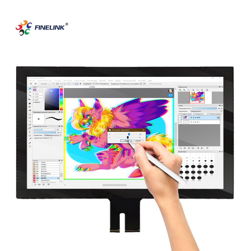 19.5 pulgadas G G Multi Touch Panel de pantalla PCAP con múltiples puntos de contacto