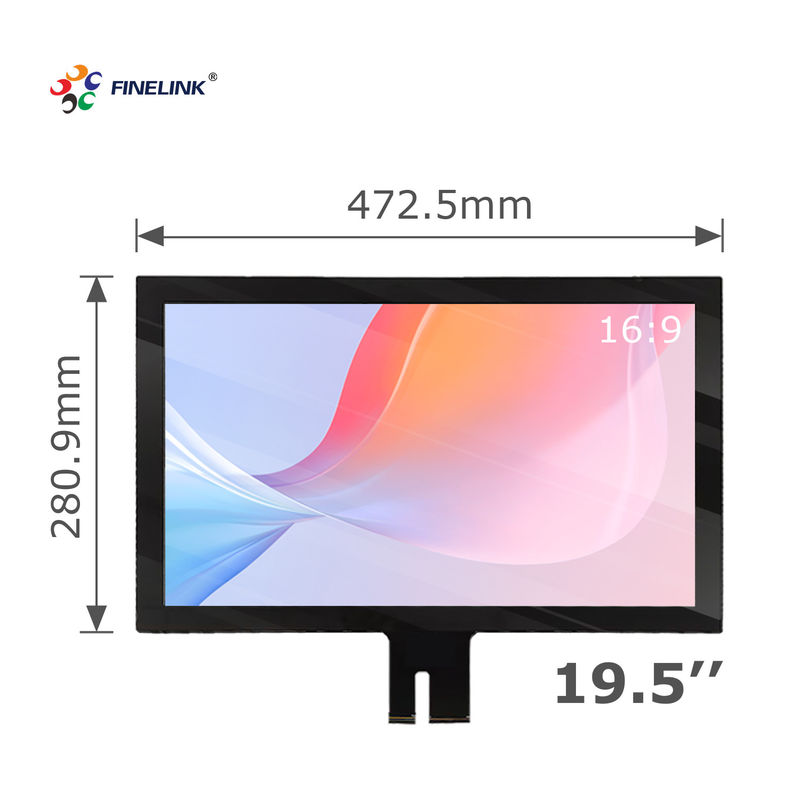 19.5 pulgadas G G Multi Touch Panel de pantalla PCAP con múltiples puntos de contacto