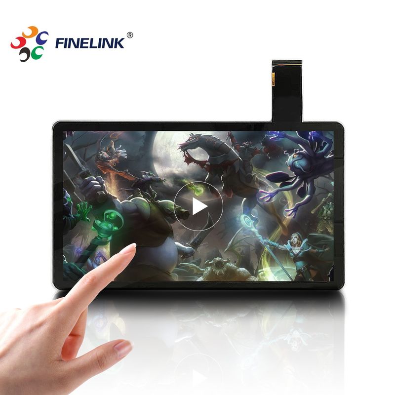 Panel de pantalla táctil LCD de 14 pulgadas todo en uno para automatización de máquinas