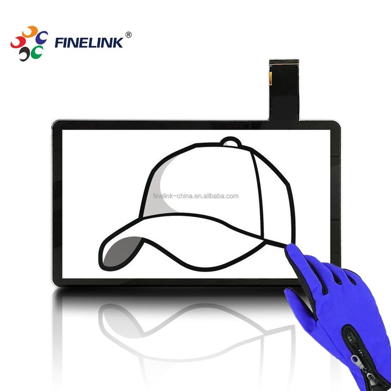 Panel de pantalla táctil LCD de 14 pulgadas todo en uno para automatización de máquinas