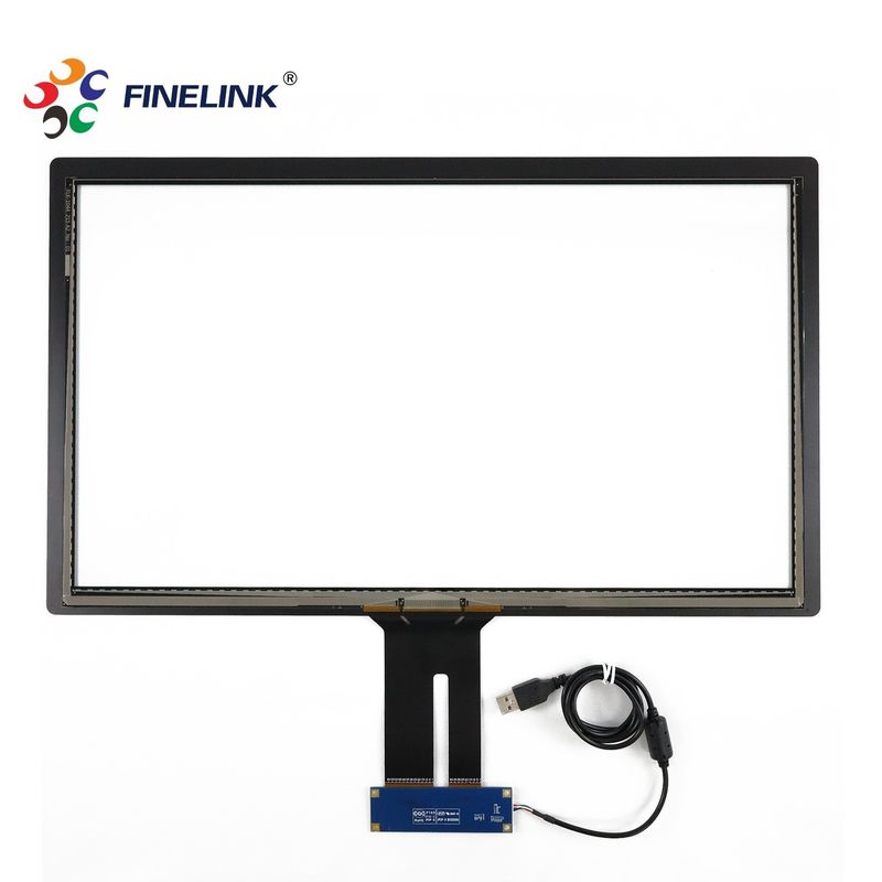 Monitor de pantalla táctil de vidrio de vidrio capacitivo de 15-32 pulgadas con LCD de marco abierto industrial