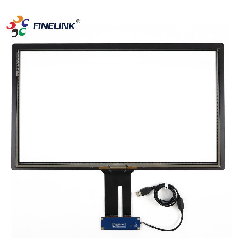 Monitor de pantalla táctil de vidrio de vidrio capacitivo de 15-32 pulgadas con LCD de marco abierto industrial