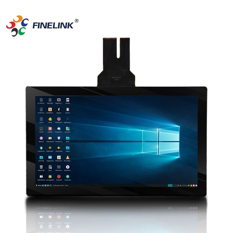 Monitor de pantalla táctil de vidrio de vidrio capacitivo de 15-32 pulgadas con LCD de marco abierto industrial