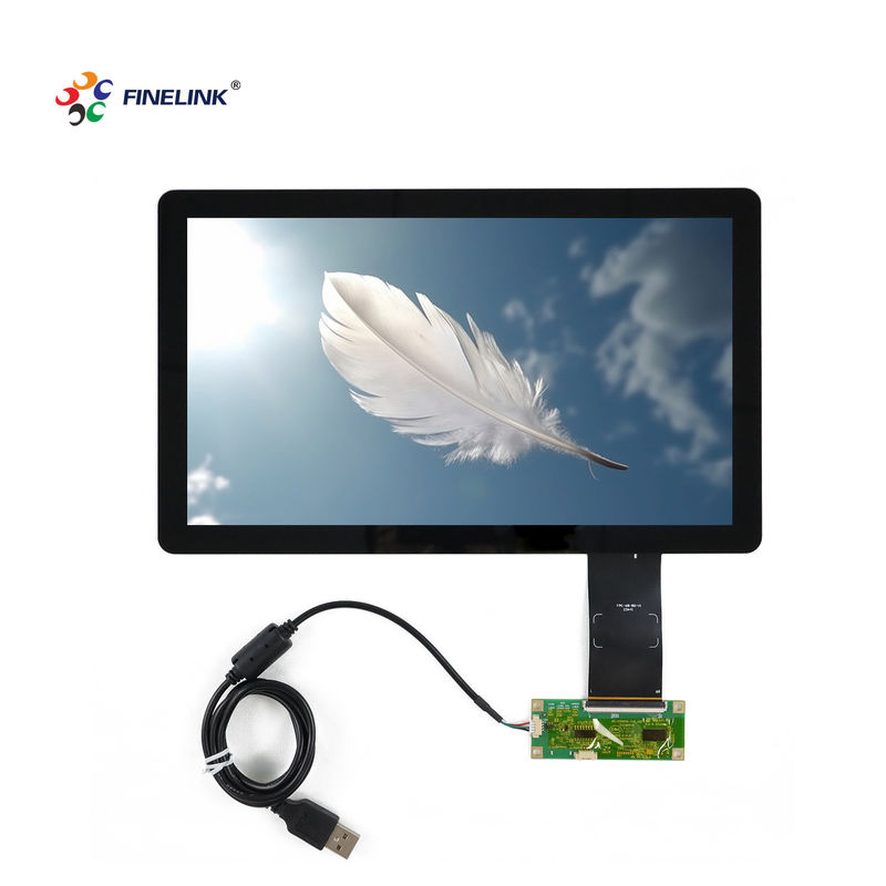 11.6'' de altura, impermeable USB/IIC/RS 232 PC Panel táctil capacitivo 7H Dureza R10 Sensor IK10 Lente VA 257*146mm