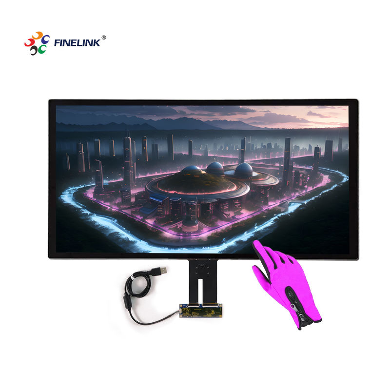 7 10.1 12.1 13.3 15 17 18.5 21.5 27 Pulgadas de panel táctil capacitivo con interfaz multi-touch y USB para el hogar inteligente